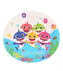 Baby Shark Dessert Plate Plates